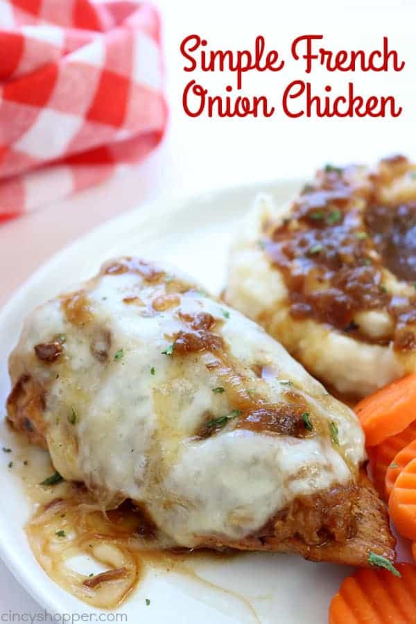 Simple French Onion Chicken