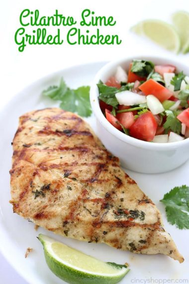 Cilantro Lime Grilled Chicken - CincyShopper