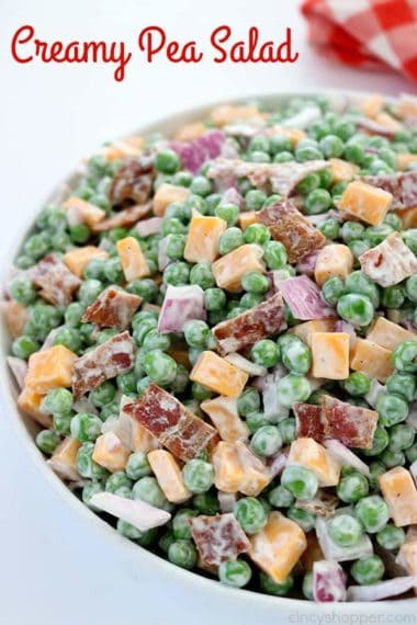 Creamy Pea Salad - CincyShopper