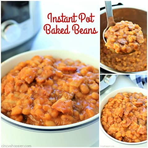 Instant Pot No Soak Baked Beans - Since this is a no soak recipe, you can have them ready in no time at all. Great for summer BBQ's, picnics, and potlucks. #InstantPot #BakedBeans