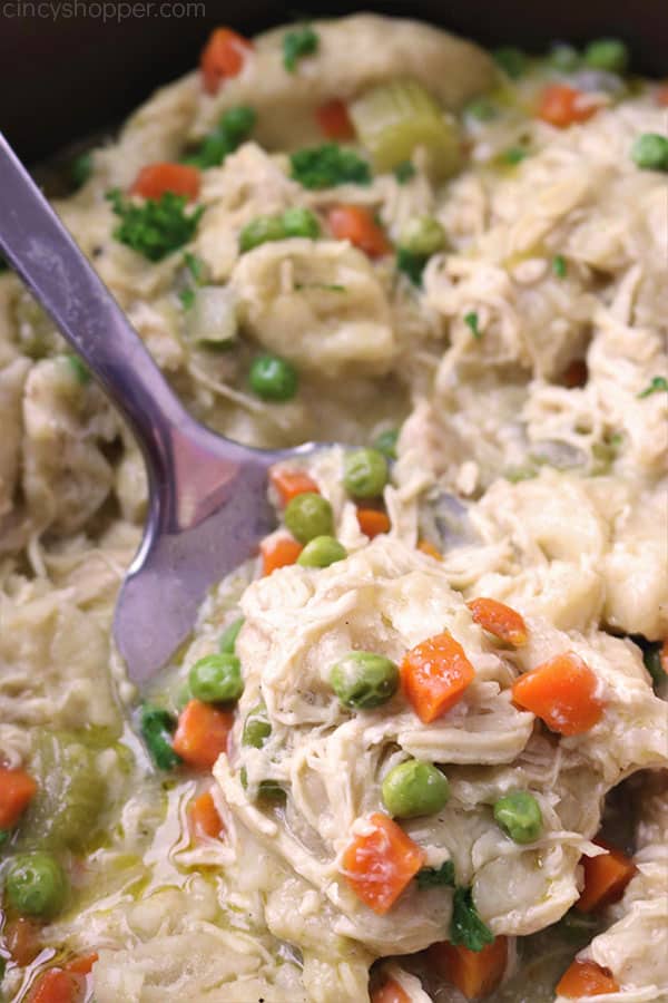 Slow Cooker Chicken and Dumplings Recipe - CincyShopper