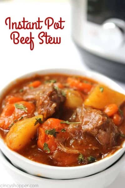 Instant Pot Beef Stew - CincyShopper