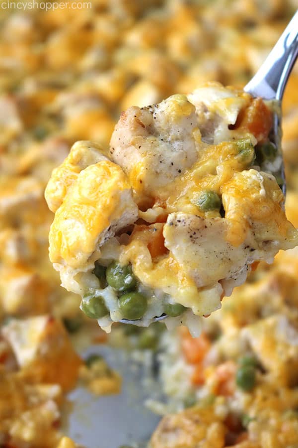 Cheesy Chicken and Rice Casserole - CincyShopper