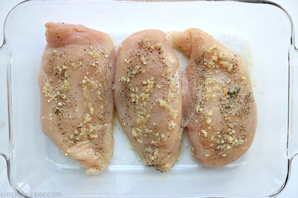 Seasoned chicken breast.