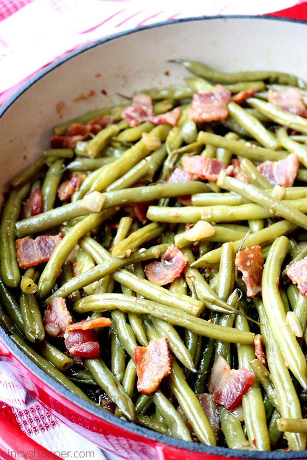 Green Beans with Bacon 1