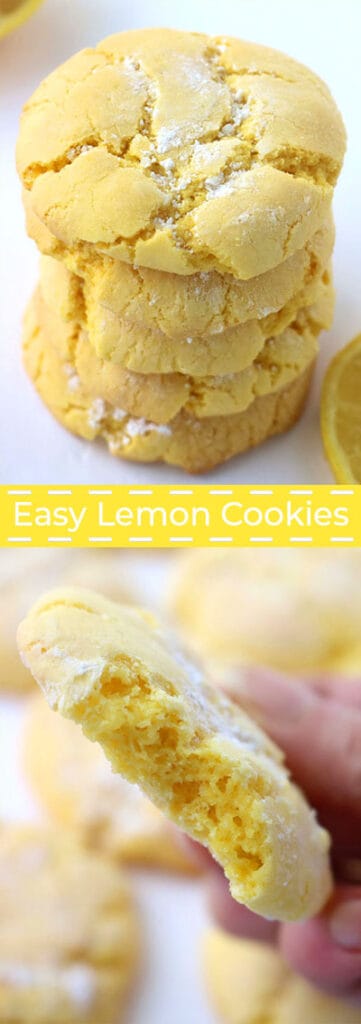 Easy Lemon Cookies - CincyShopper