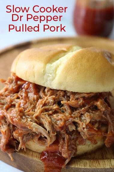 Dr. Pepper Slow Cooker Pulled Pork - CincyShopper