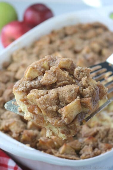 Apple Overnight French Toast Casserole - CincyShopper