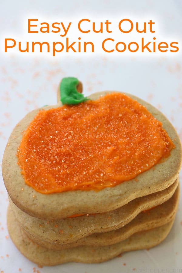 Easy Pumpkin Cutout Cookies