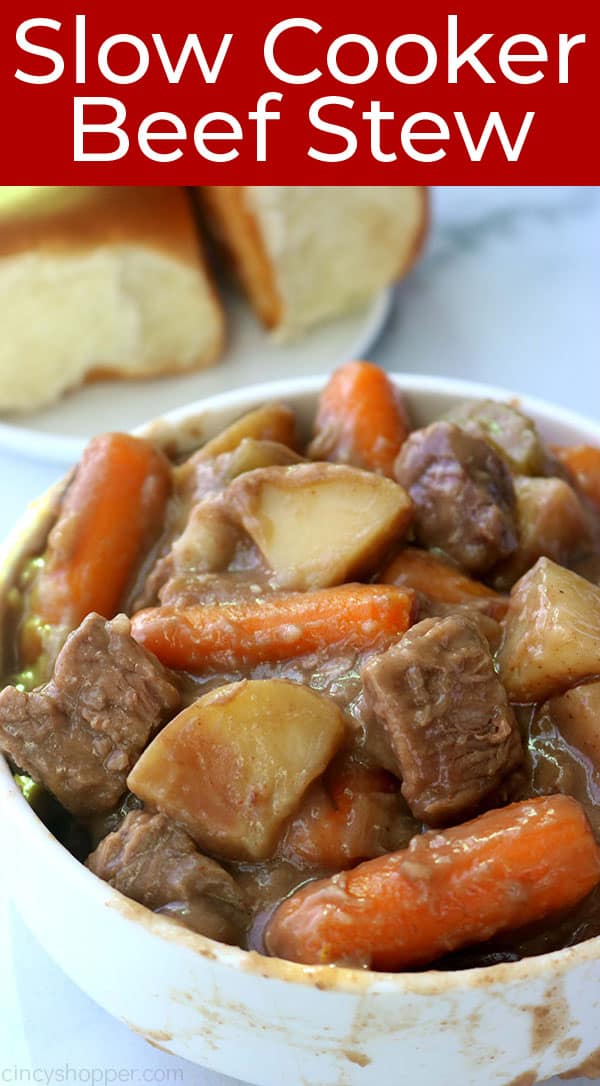 The Best Beef Stew ina bowl.