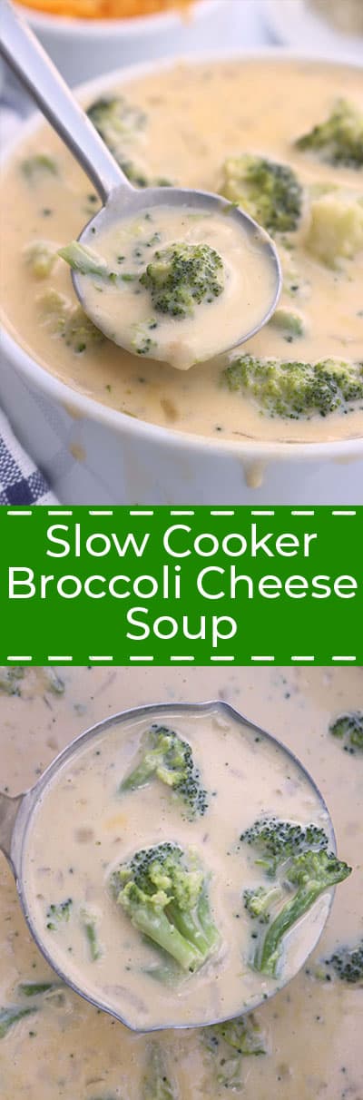 Slow Cooker Broccoli Soup