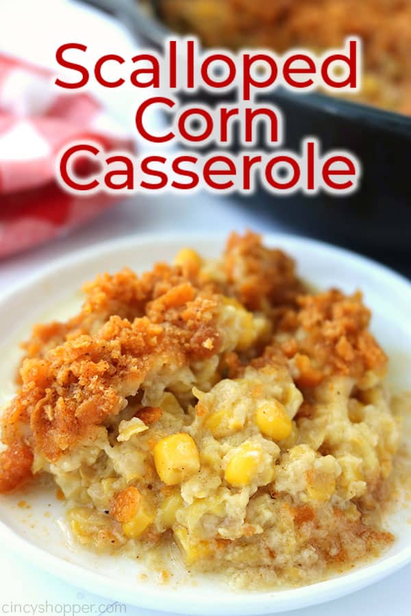 The Best Scalloped Corn Casserole