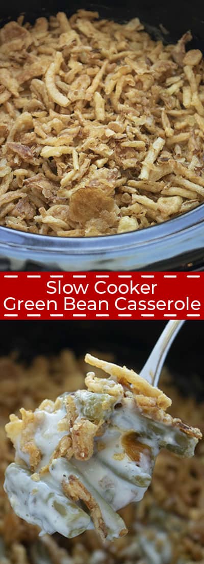 Slow Cooker Green Bean Casserole