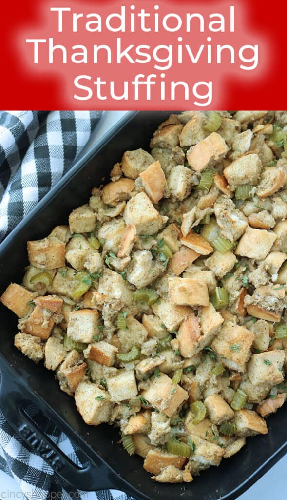 Traditional Thanksgiving Stuffing - CincyShopper