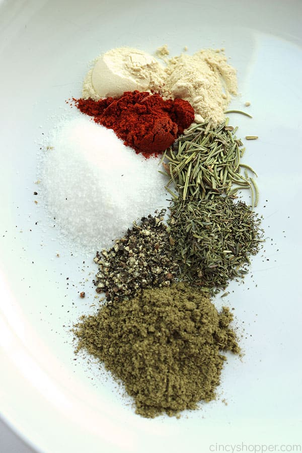 Spices for Thanksgiving Turkey Rub