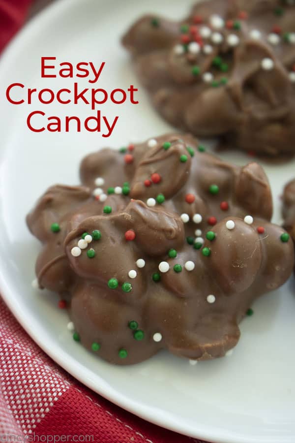 Easy CrockPot Candy for Christmas