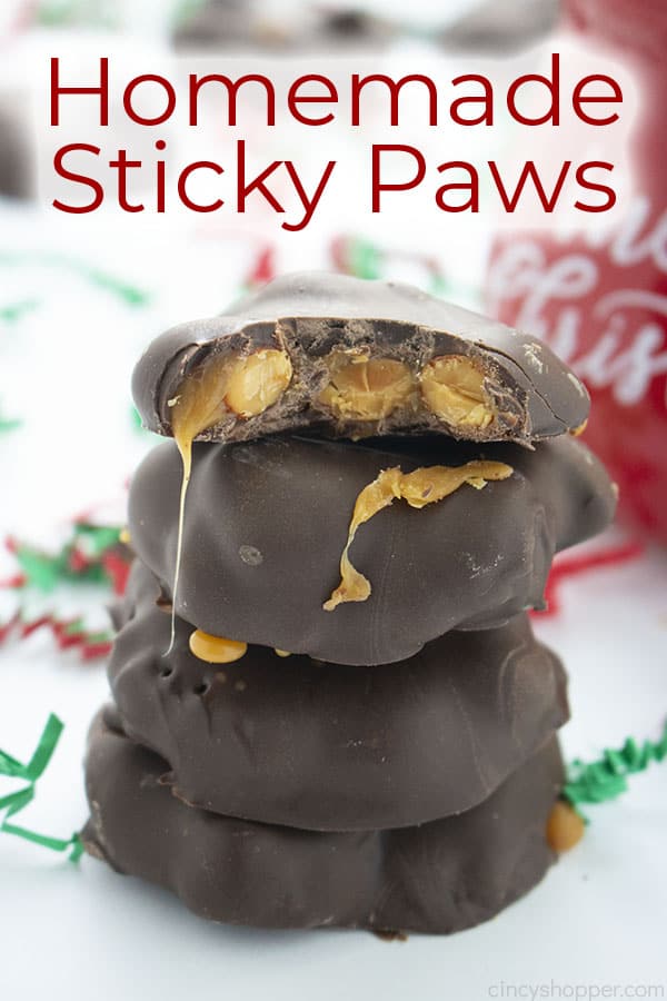Homemade Sticky Paws Candy