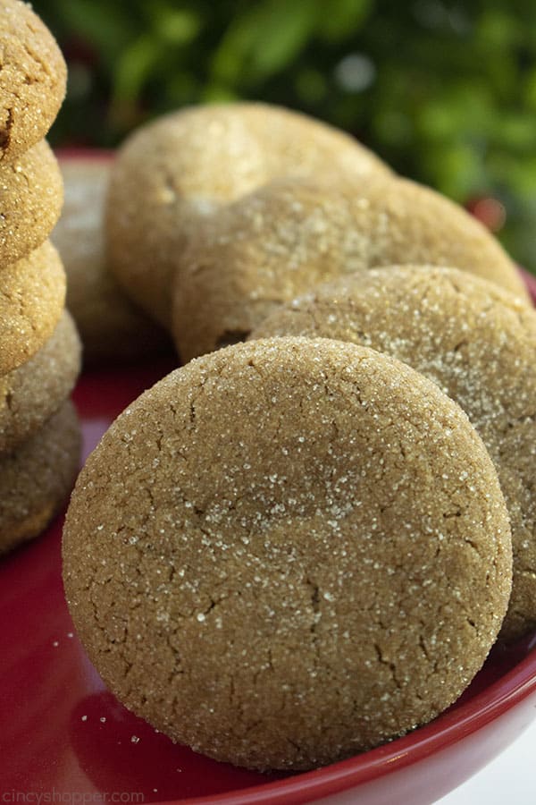 Soft and Chewy Molasses Cookies