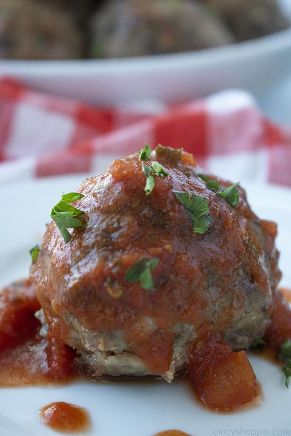 Homemade Italian Meatballs