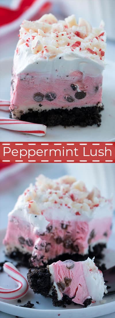 No Bake Peppermint Lush