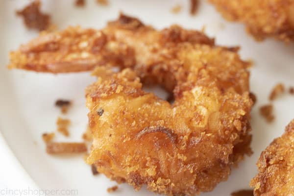 coconut shrimp recipe close up