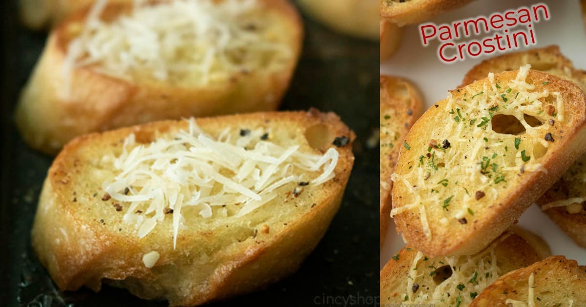 Parmesan Crostini Recipe