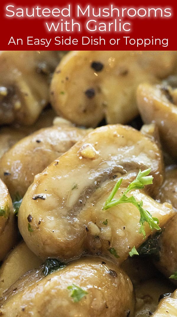 easy side dish - sauteed mushroom recipe photo