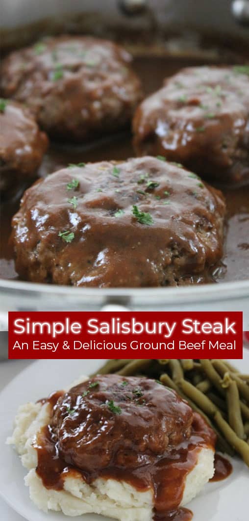 Easy Salisbury Steak recipe with gravy