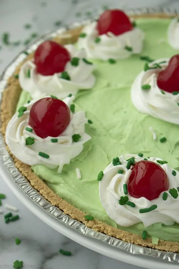Shamrock Pie for St. Patrick's Day