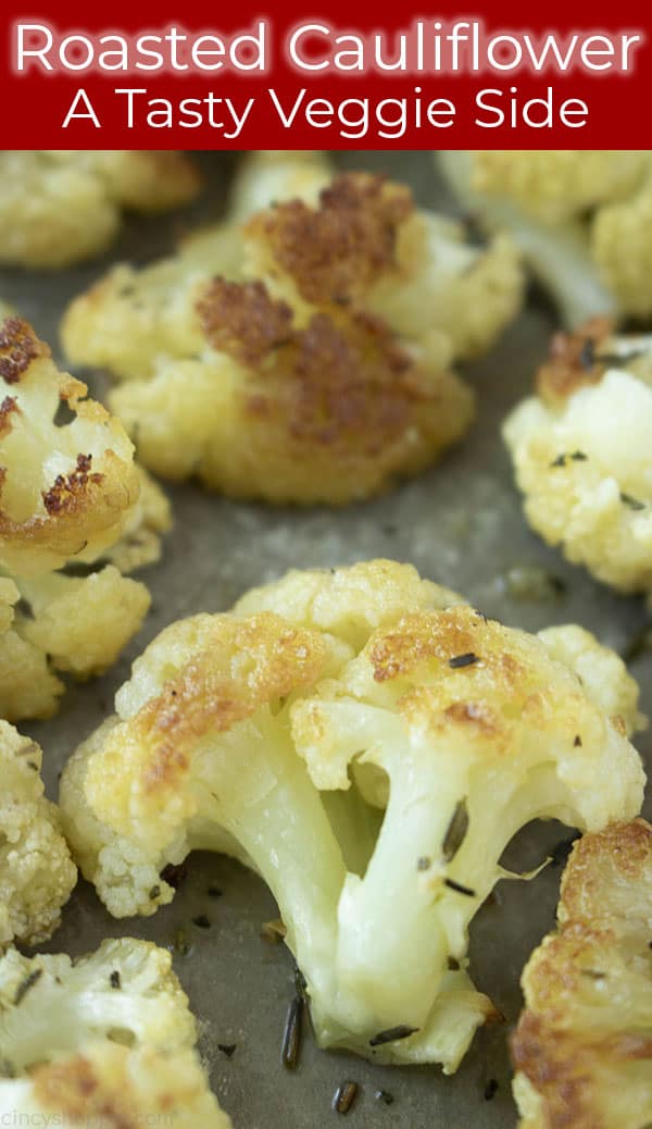 Long collage Roasted Cauliflower