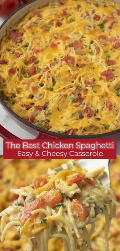 Chicken Spaghetti - An Easy Casserole Recipe | Cincyshopper