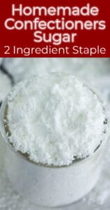 Homemade Confectioners Sugar - CincyShopper