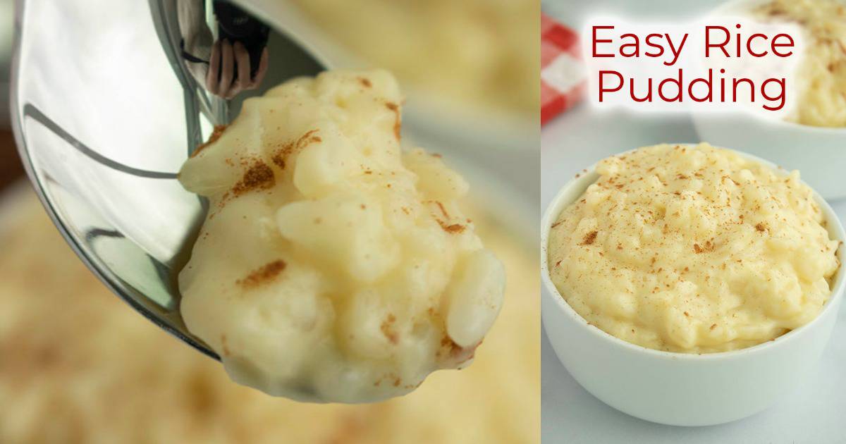 Rice Pudding Recipe with Cooked Rice | Cincyshopper