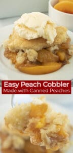 Easy Peach Cobbler - CincyShopper