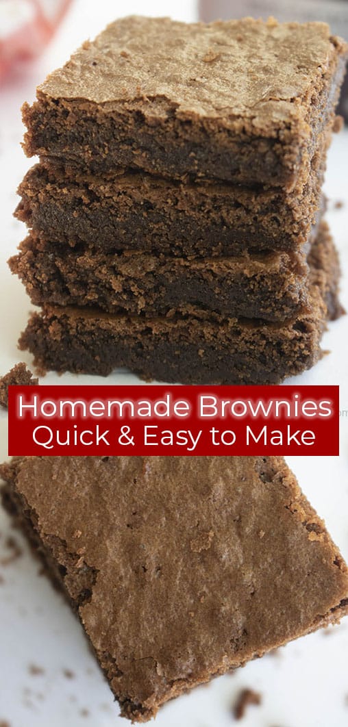 HERSHEY'S One-Bowl Brownies Recipe