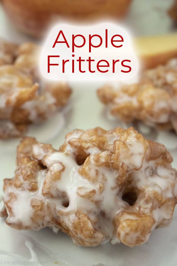 Text on image of Apple Fritters