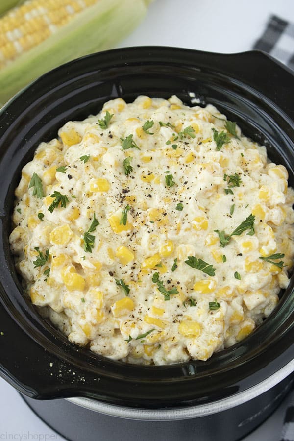 Slow Cooker Creamed Corn