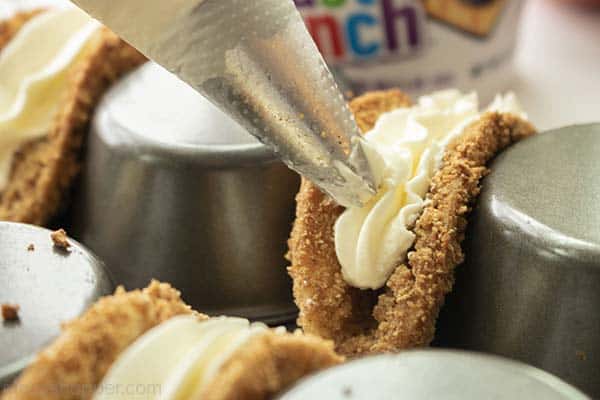 Cheesecake filling added to Cinnamon Toast Crunch Tacos