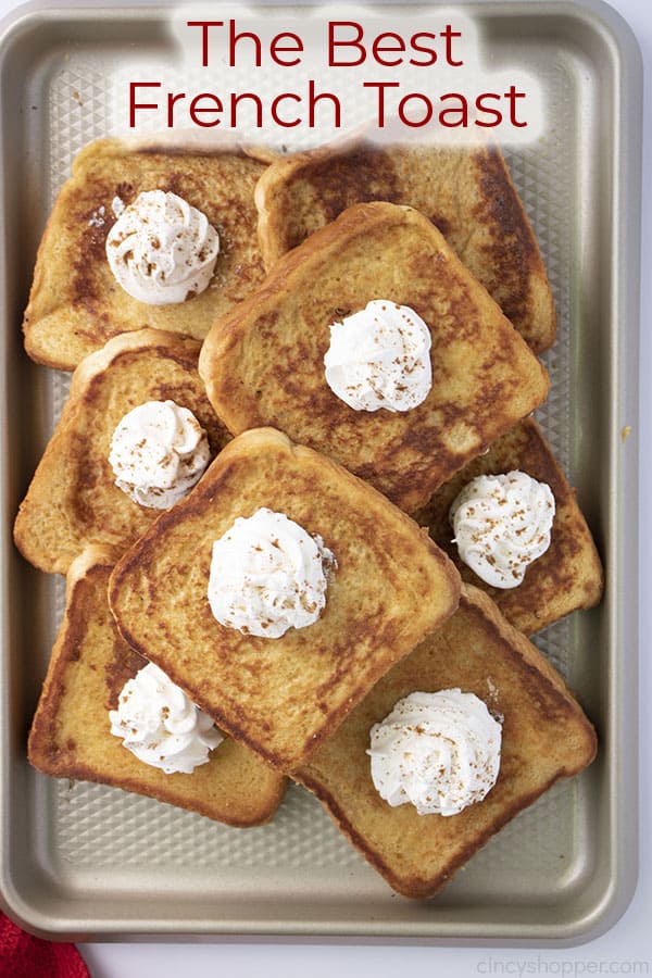 Small Batch French Toast: How to Make French Toast for One · i am