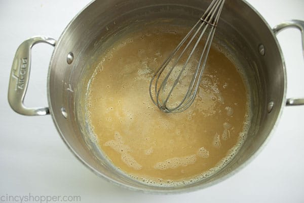 Golden brown butter