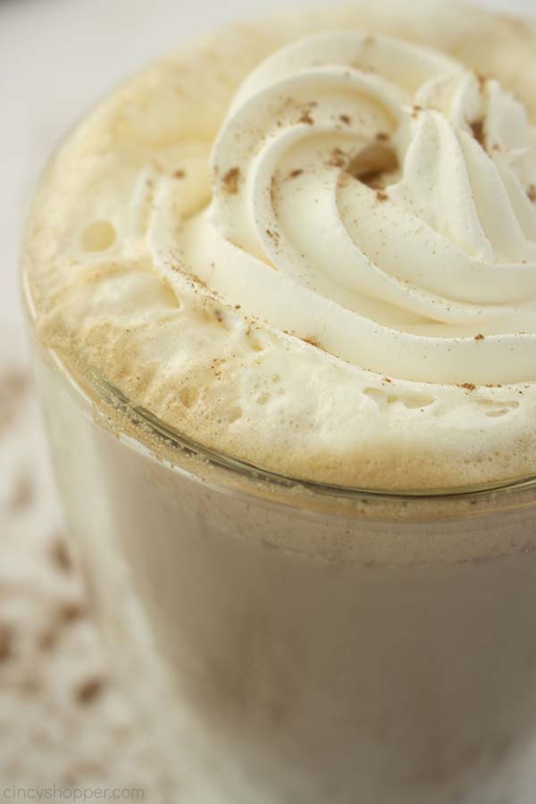 Copyat Starbucks Pumpkin Spice with whipped topping