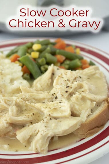 Slow Cooker Chicken and Gravy - CincyShopper