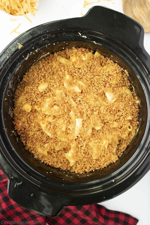 Slow Cooker Mac and Cheese in the CrockPot