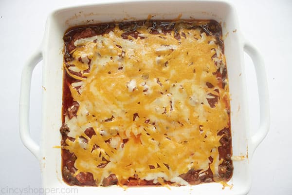 Baked taco Tuesday casserole