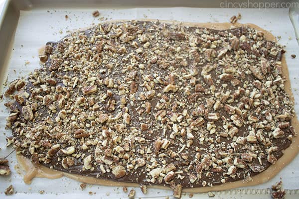 Crushed almonds added