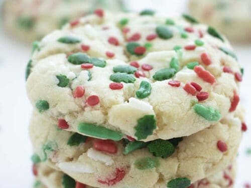 Cake Mix Christmas Cookies Recipe - Easy, Festive Holiday Treats