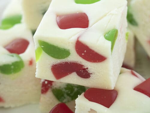 Easy Christmas Gumdrop Nougat Candy - A Pretty Life In The Suburbs