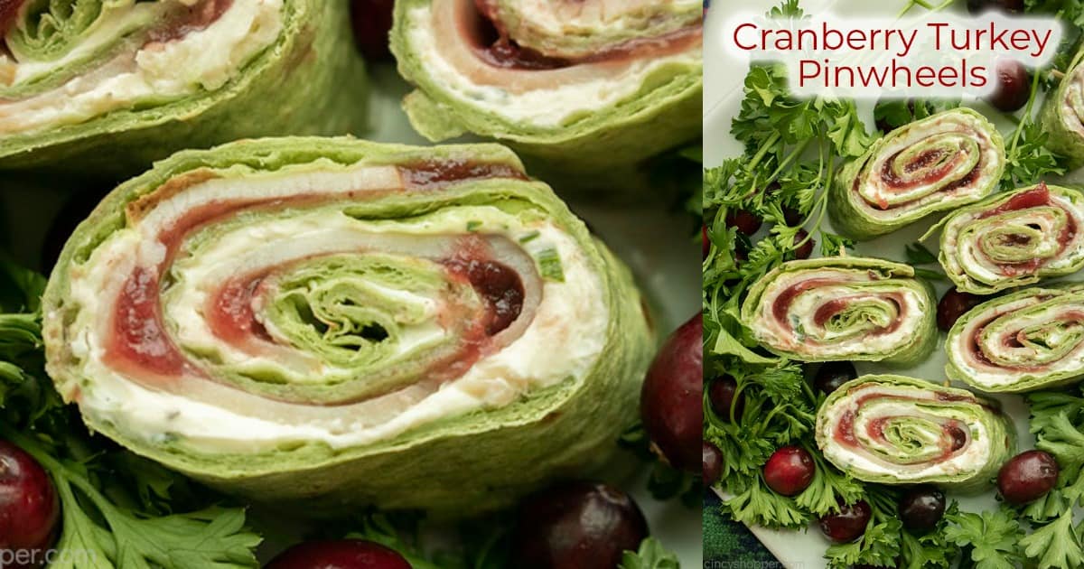 Cranberry Turkey Pinwheels Cincyshopper