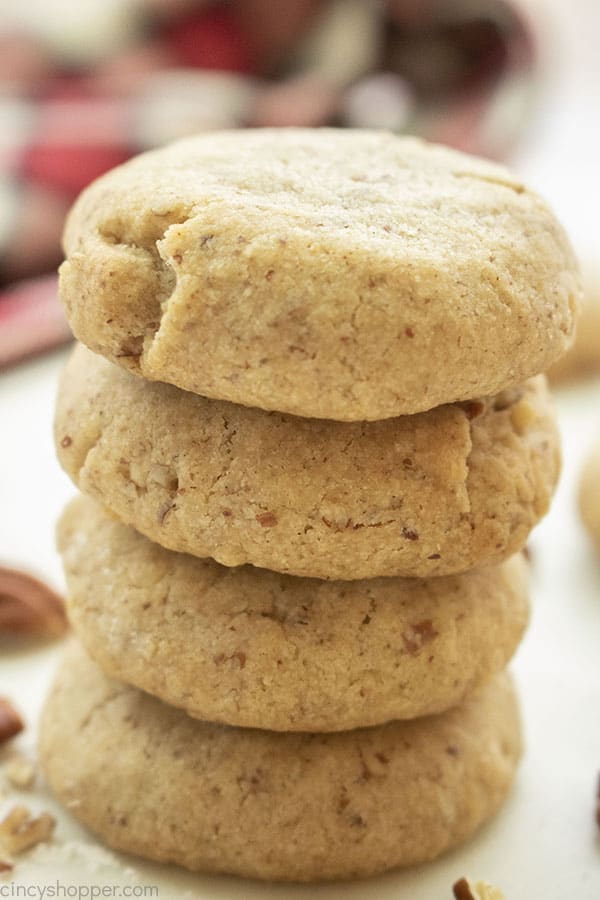 Pecan Cookies stack