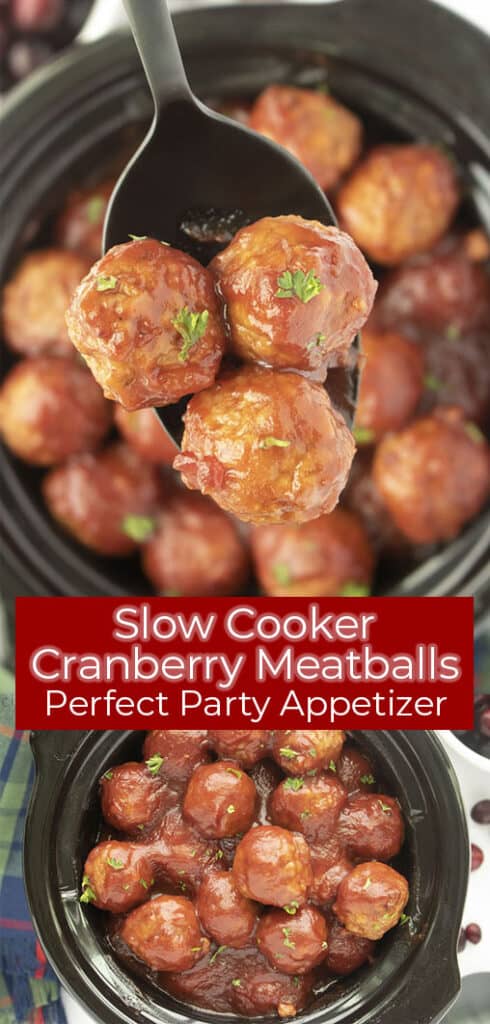 Slow Cooker Cranberry Meatballs - CincyShopper